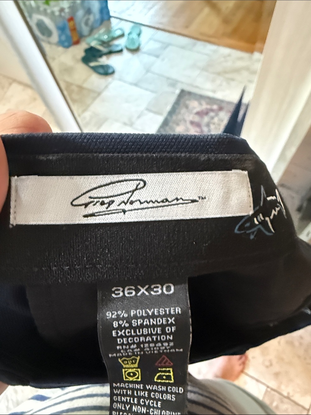 Greg Norman Collection Men’s Dress Pants in Black